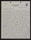 Letter from Bill to Frank and Kay Bartimo